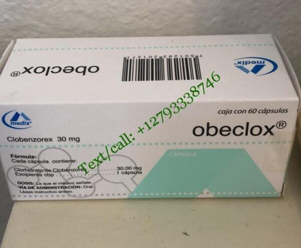 Buy OBECLOX 30MG (CLOBENZOREX) online